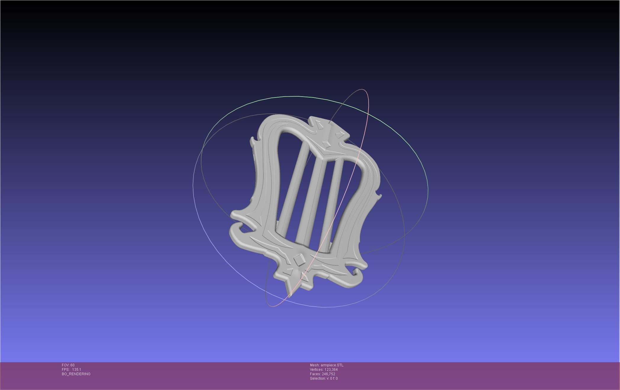 Final Fantasy XIV Dancer Arm Ornament Printable Model 3D print model_29