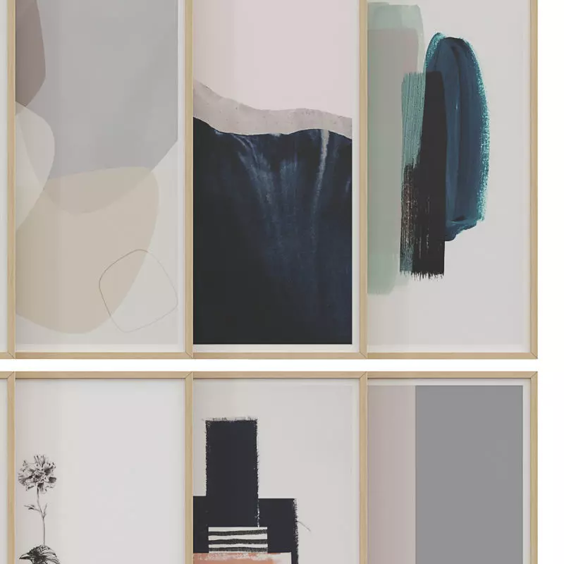 art work set 46 3D model