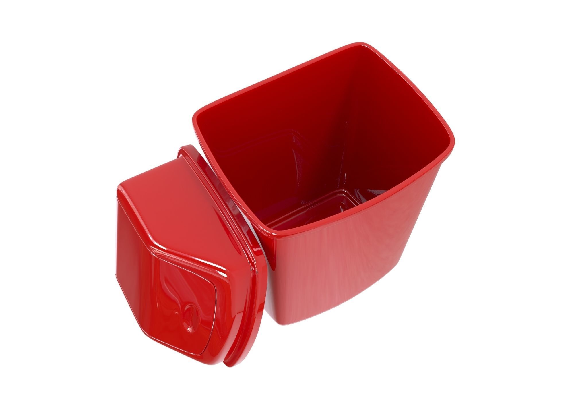 Trash Bin 3D model_9