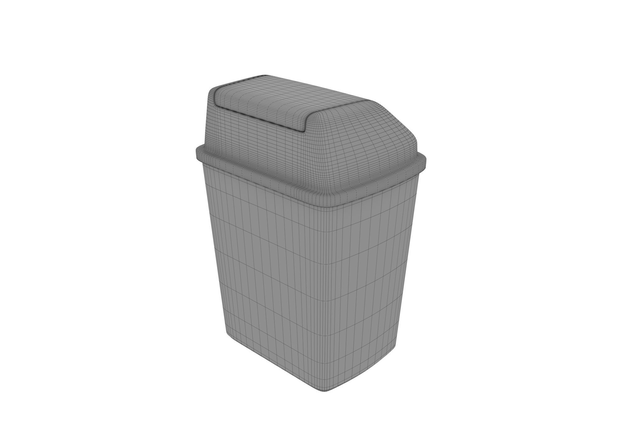 Trash Bin 3D model_13