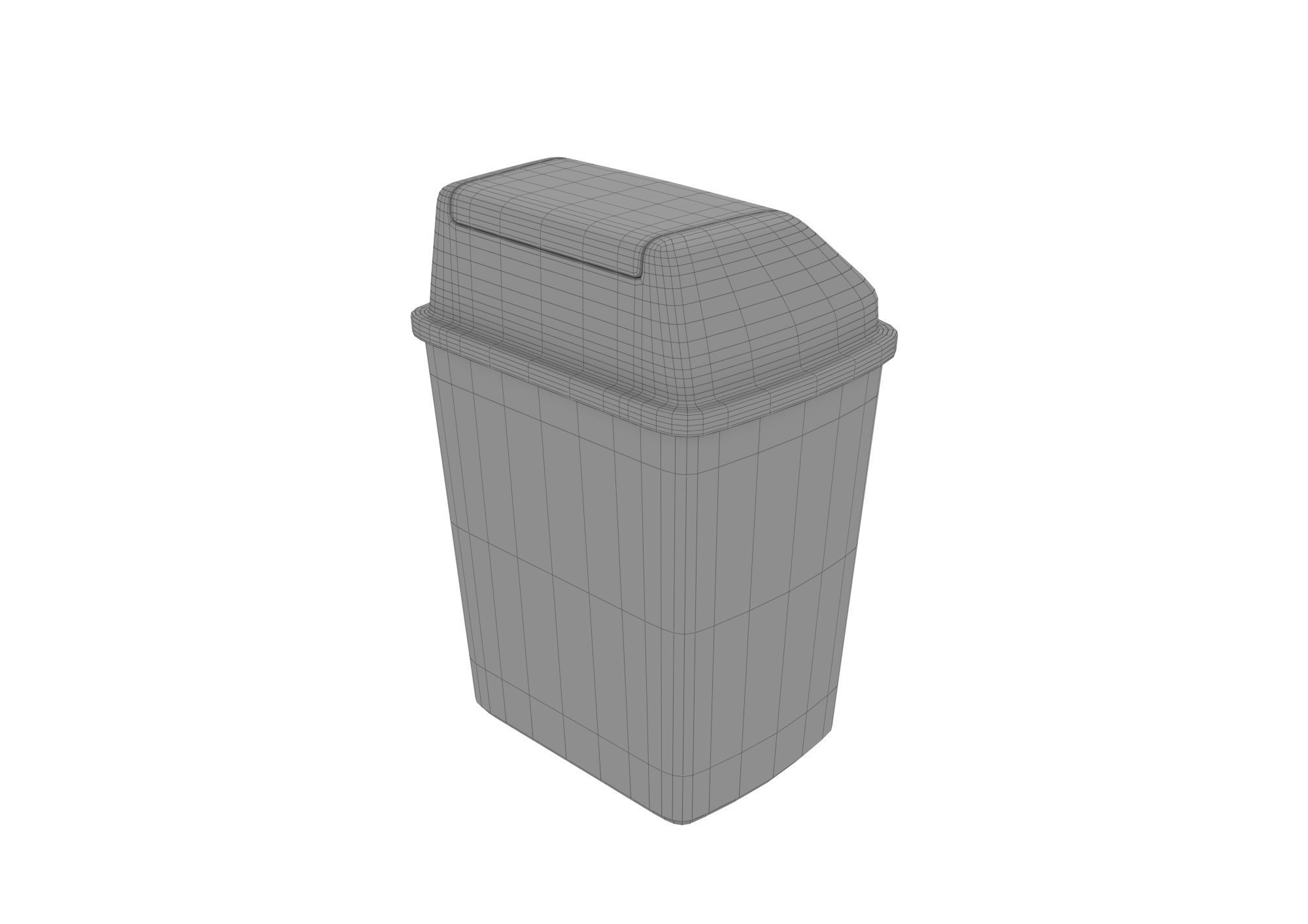Trash Bin 3D model_12