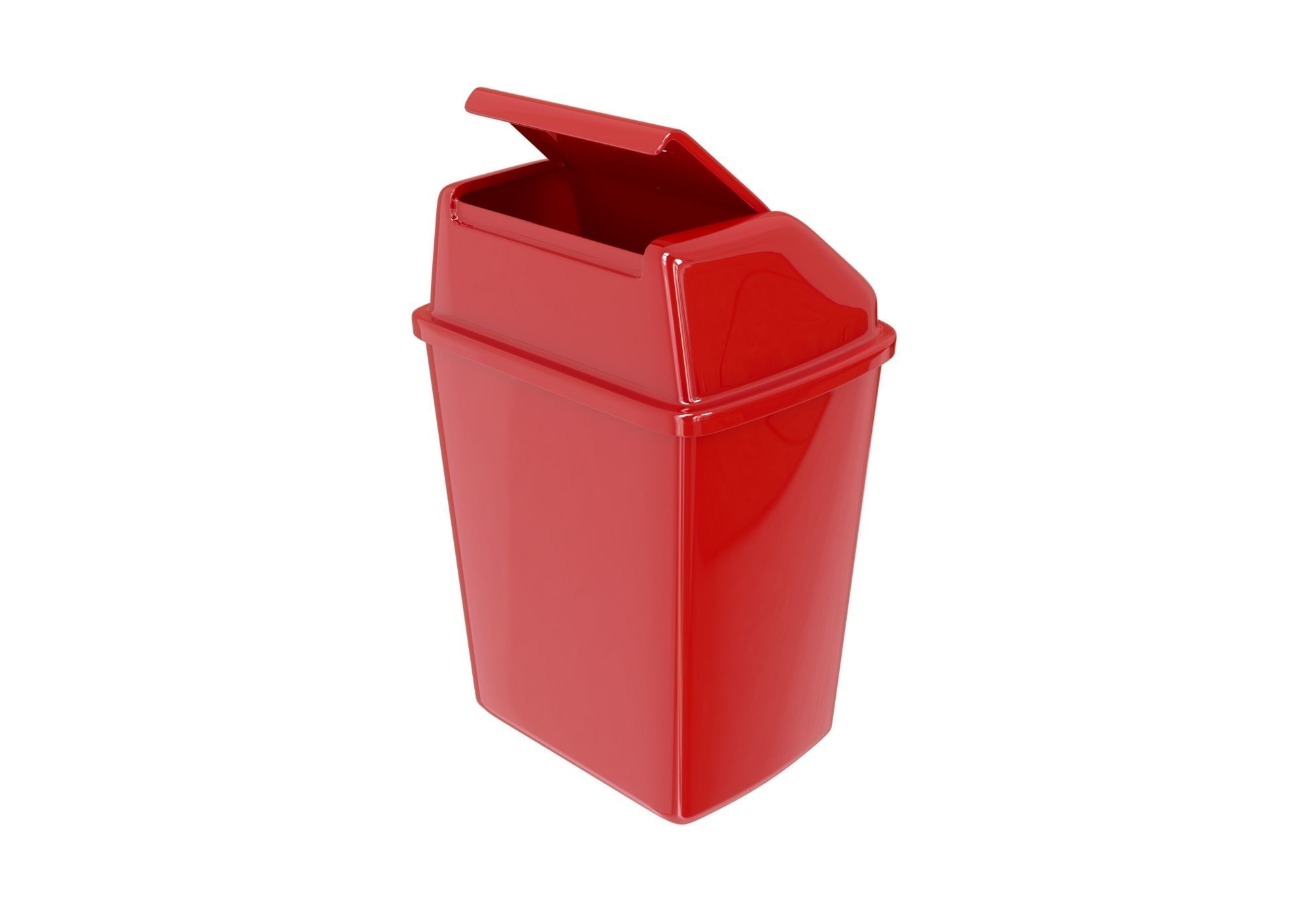 Trash Bin 3D model_5