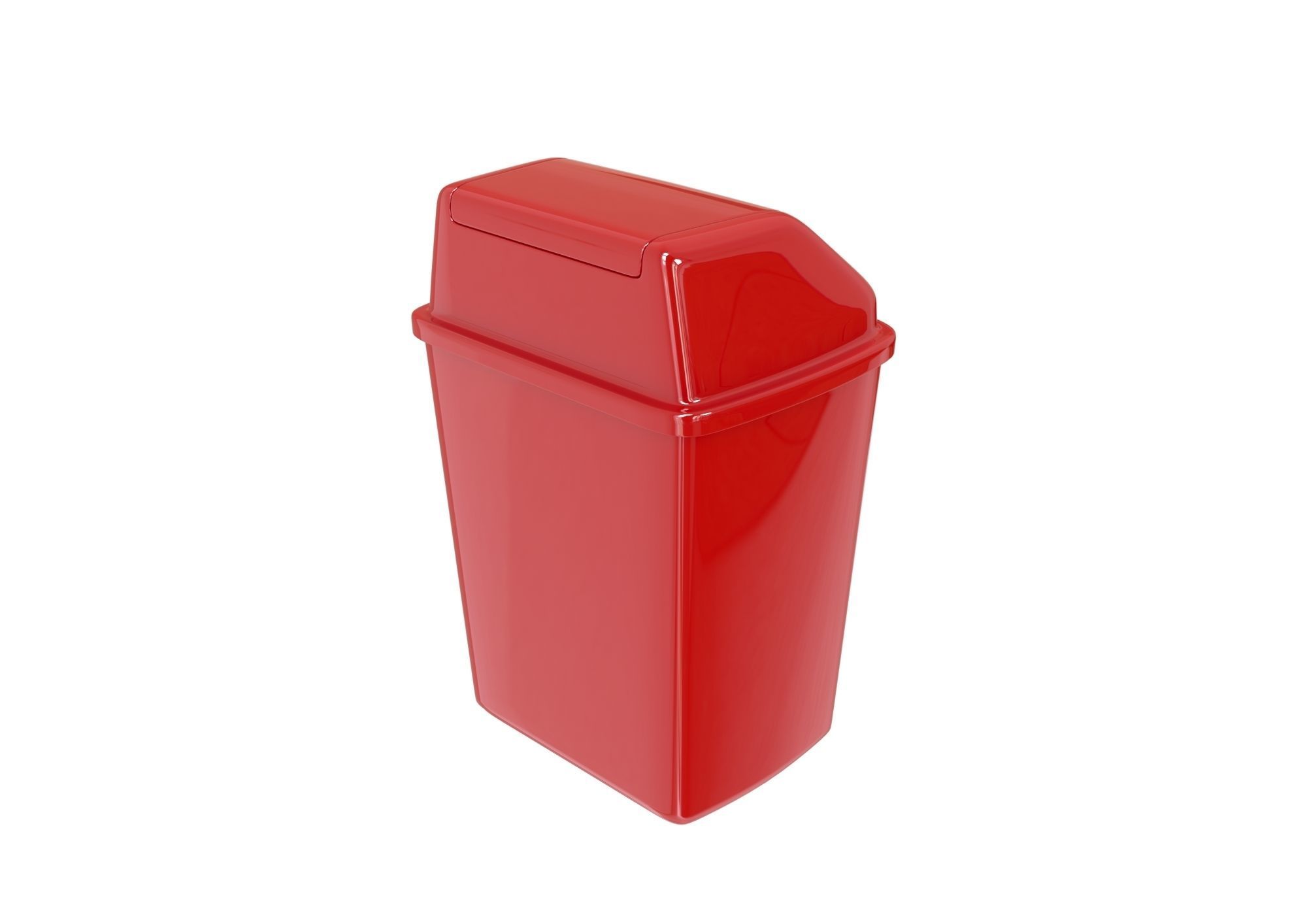 Trash Bin 3D model_4
