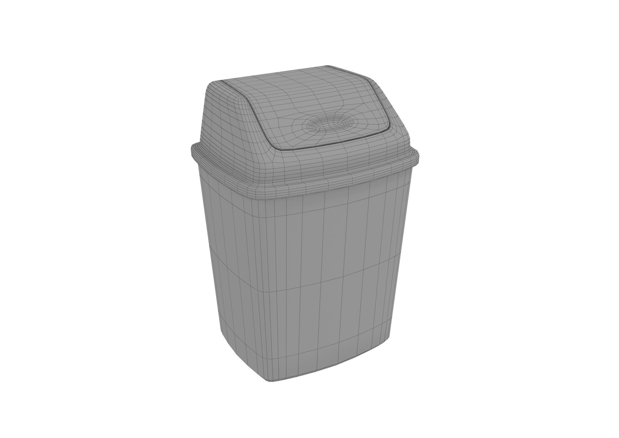 Trash Bin 3D model_10