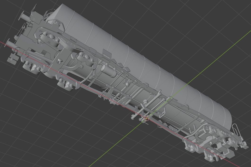 H0 1-87 scale Zacens 78 tank car 3D print model_9