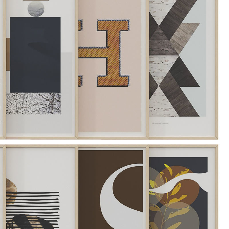 art work set 44 3D model_2