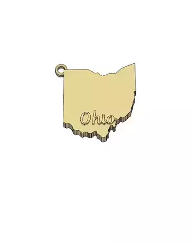 Oklahoma Charm 3D print model