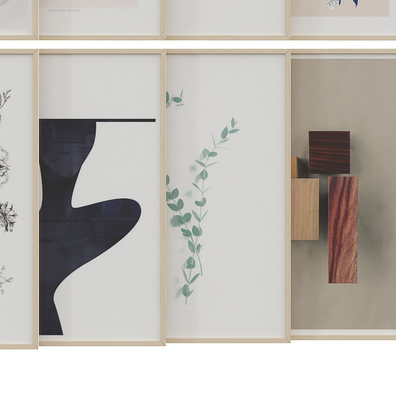 art work set 43 3D model_3