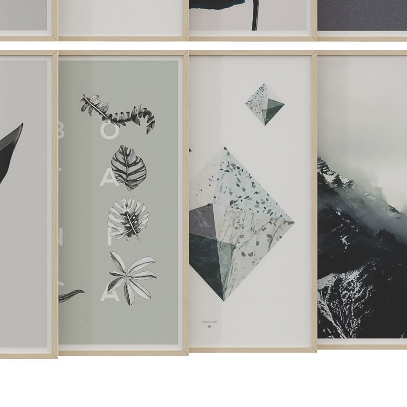 art work set 42 3D model_3