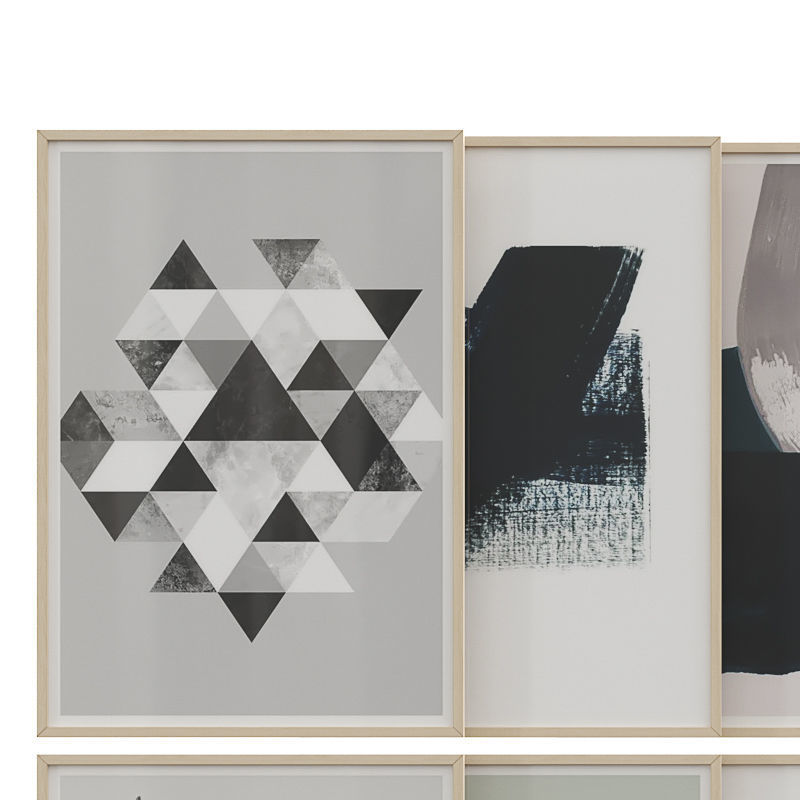 art work set 42 3D model_1