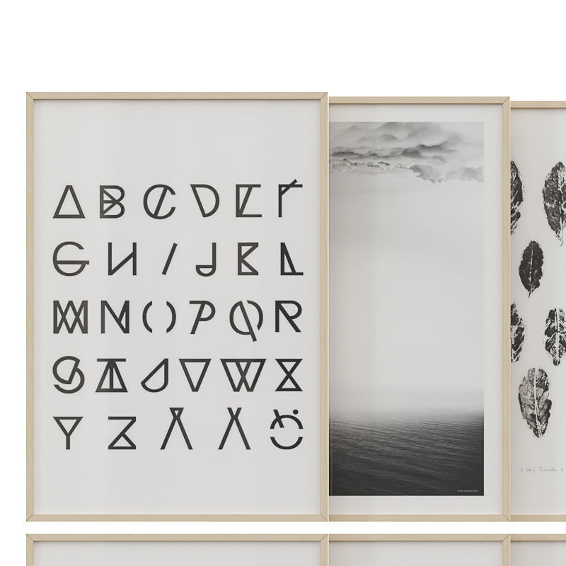 art work set 41 3D model_1