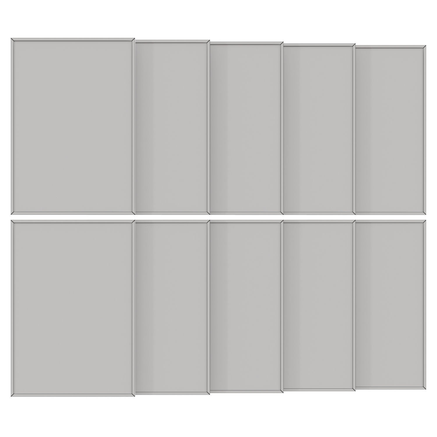 art work set 40 3D model_4