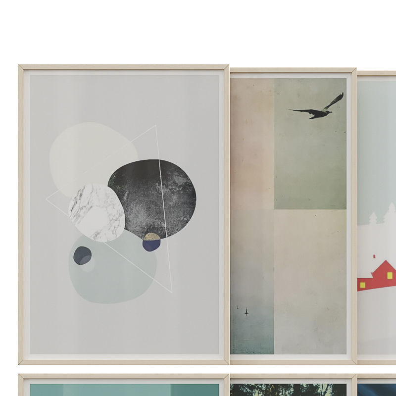 art work set 38 3D model_1