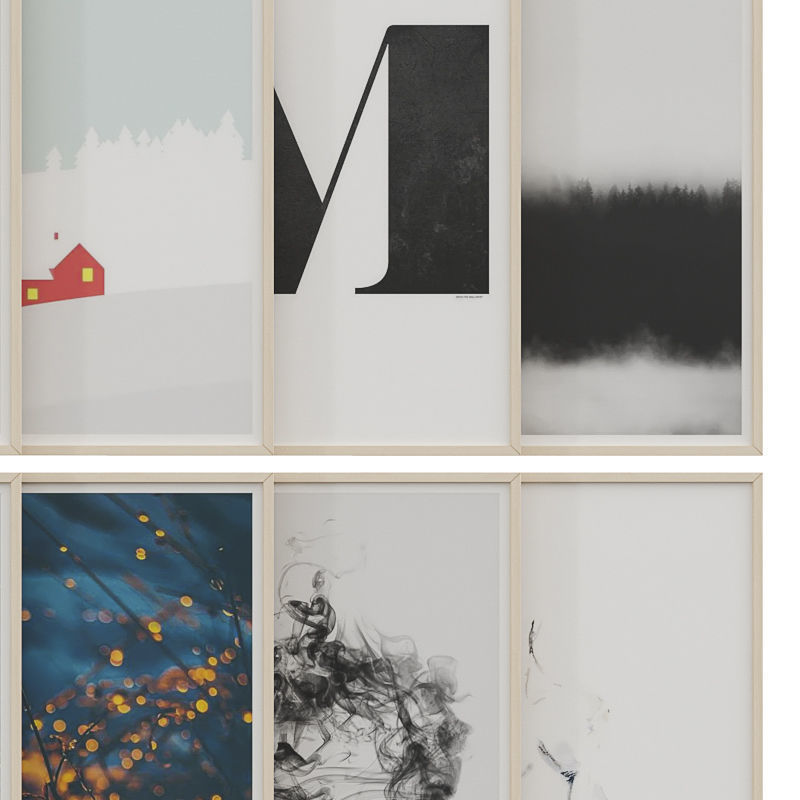 art work set 38 3D model_2