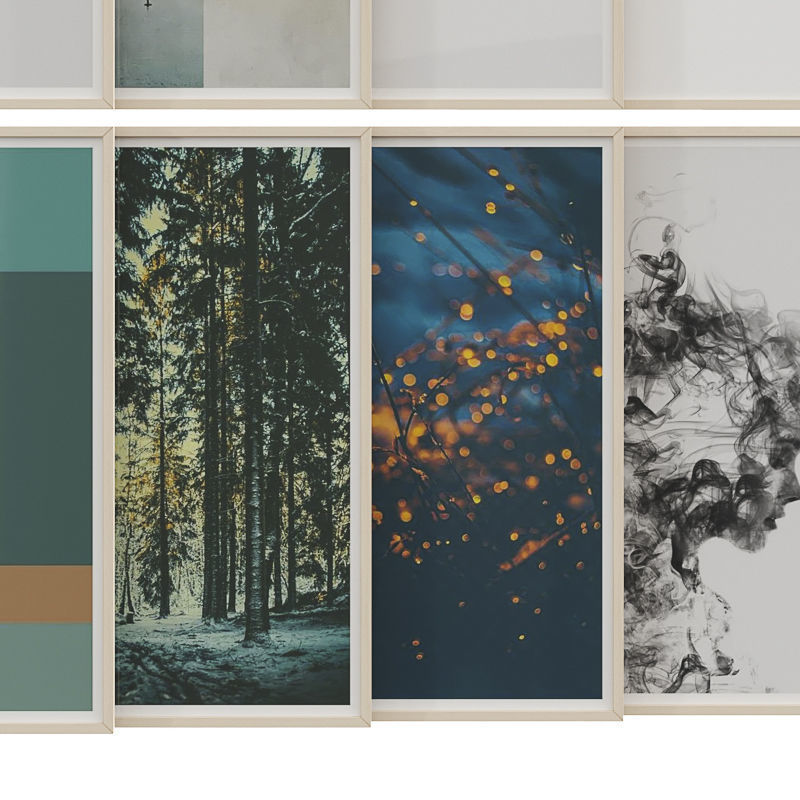 art work set 38 3D model_3