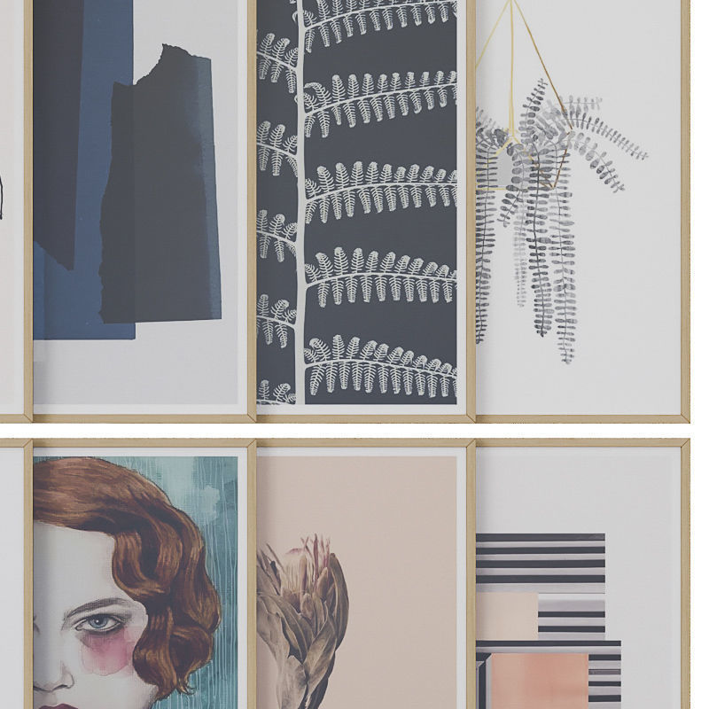 art work set 37 3D model_2