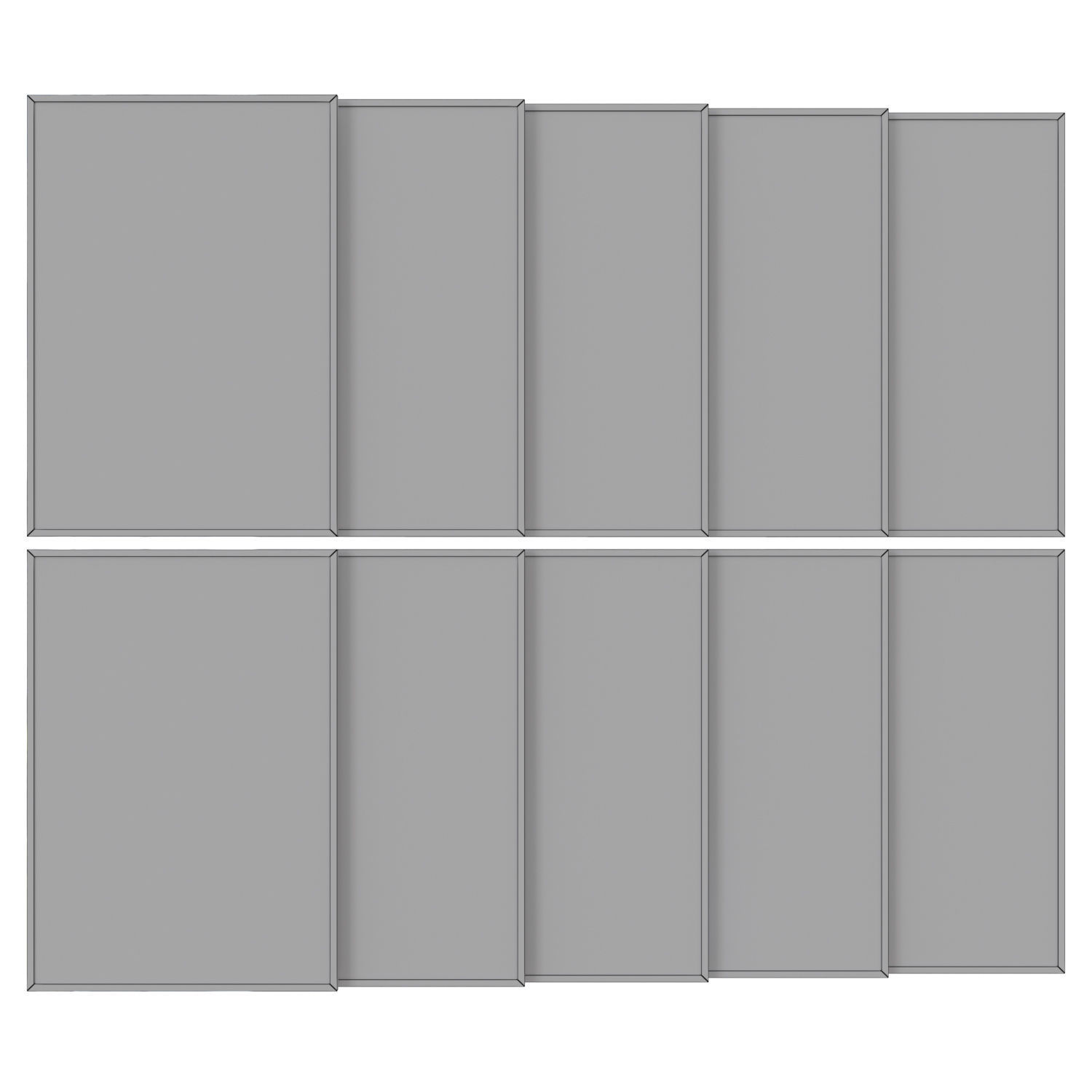 art work set 35 3D model_4