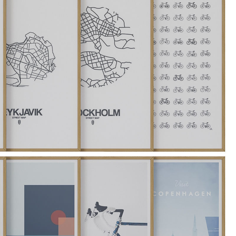 art work set 35 3D model_2