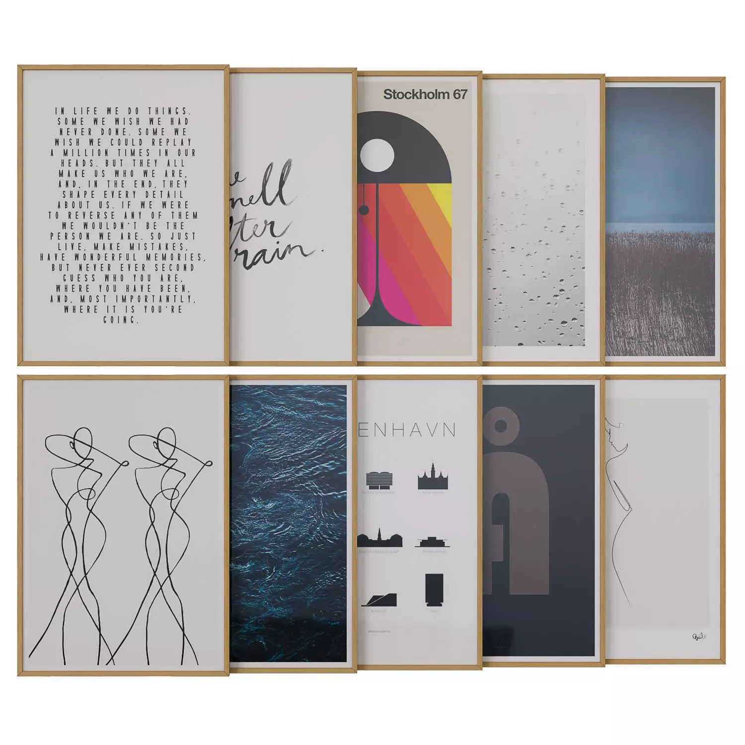 art work set 33 3D model_0