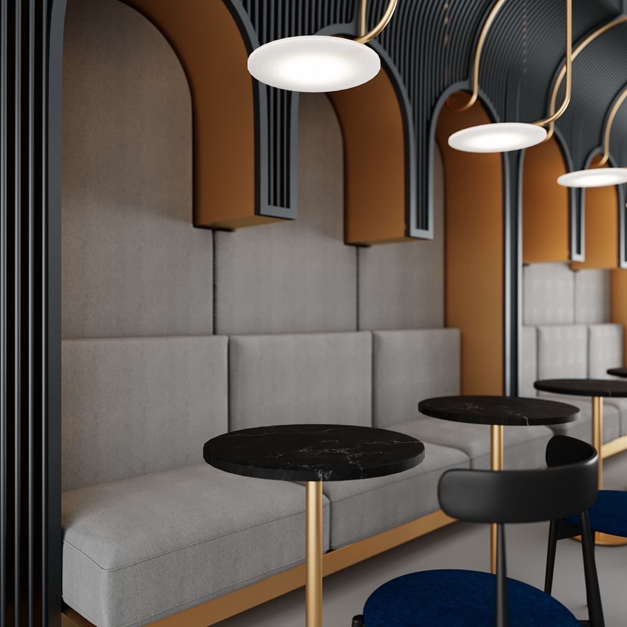 Restaurant Seating Group NM2 3D model_18