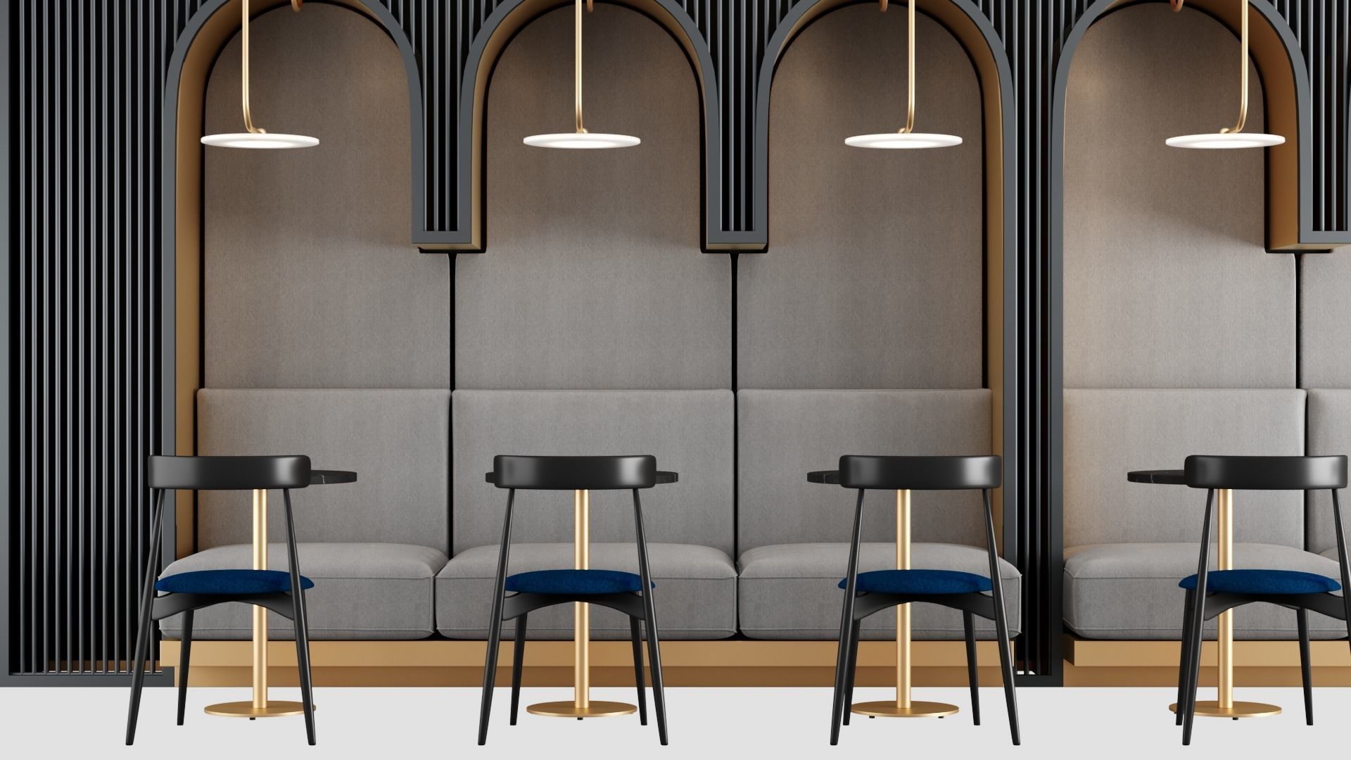 Restaurant Seating Group NM2 3D model_4