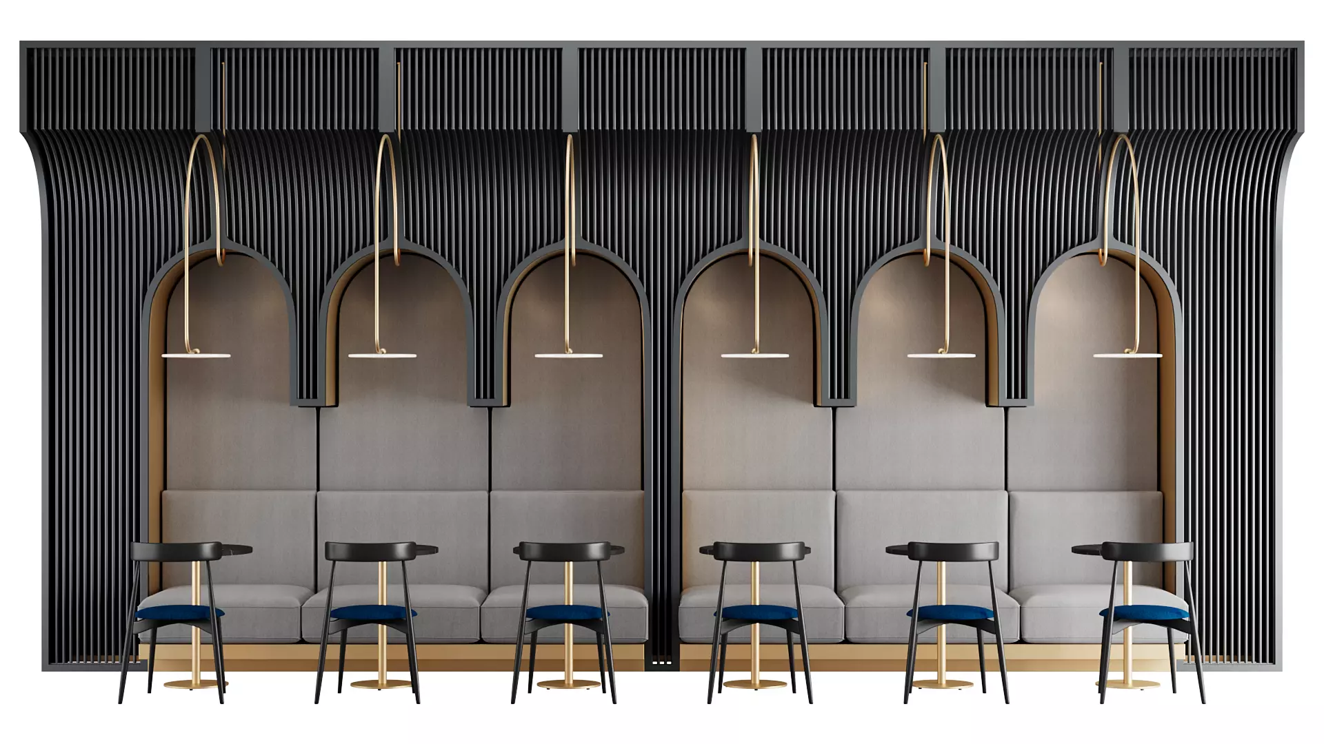 Restaurant Seating Group NM2 3D model_0