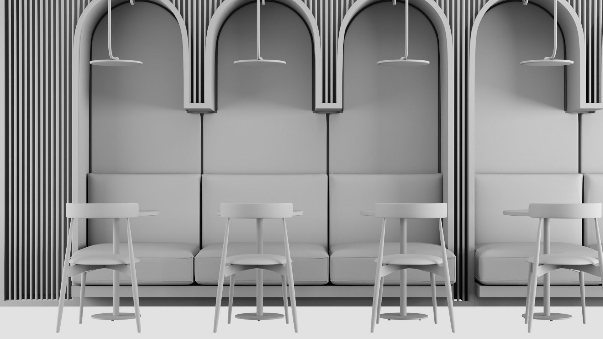 Restaurant Seating Group NM2 3D model_9
