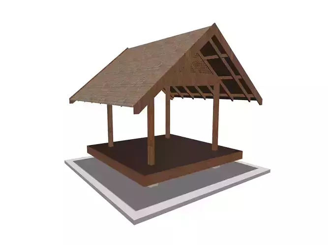 Wooden Gazebo