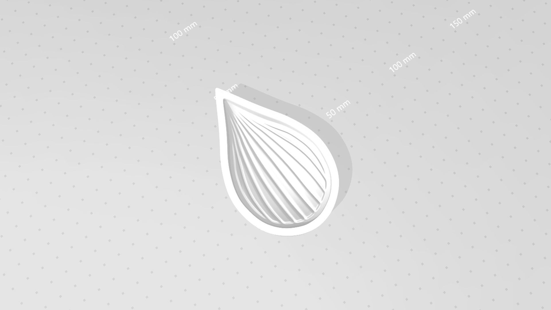 Drop Leaf STL - Molding Arrangement EVA Foam Craft 3D print model_16