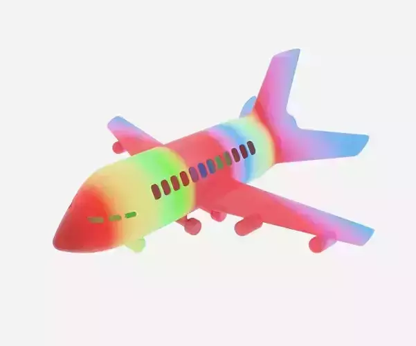 Aeroplane CFD 3D Image 3D model