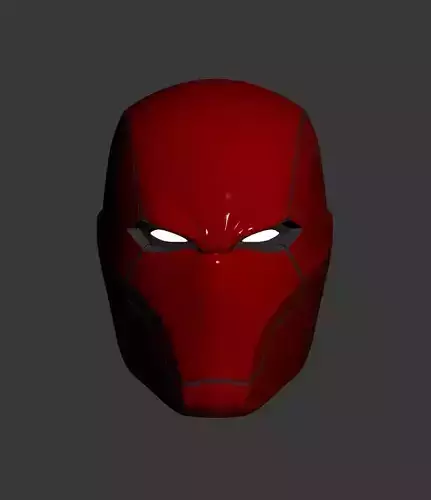 Red Hood Rebirth Helmet  3D print model