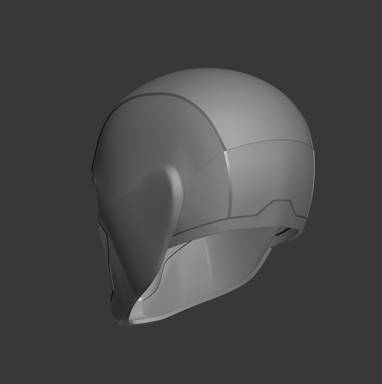 Red Hood Rebirth Helmet  3D print model_8