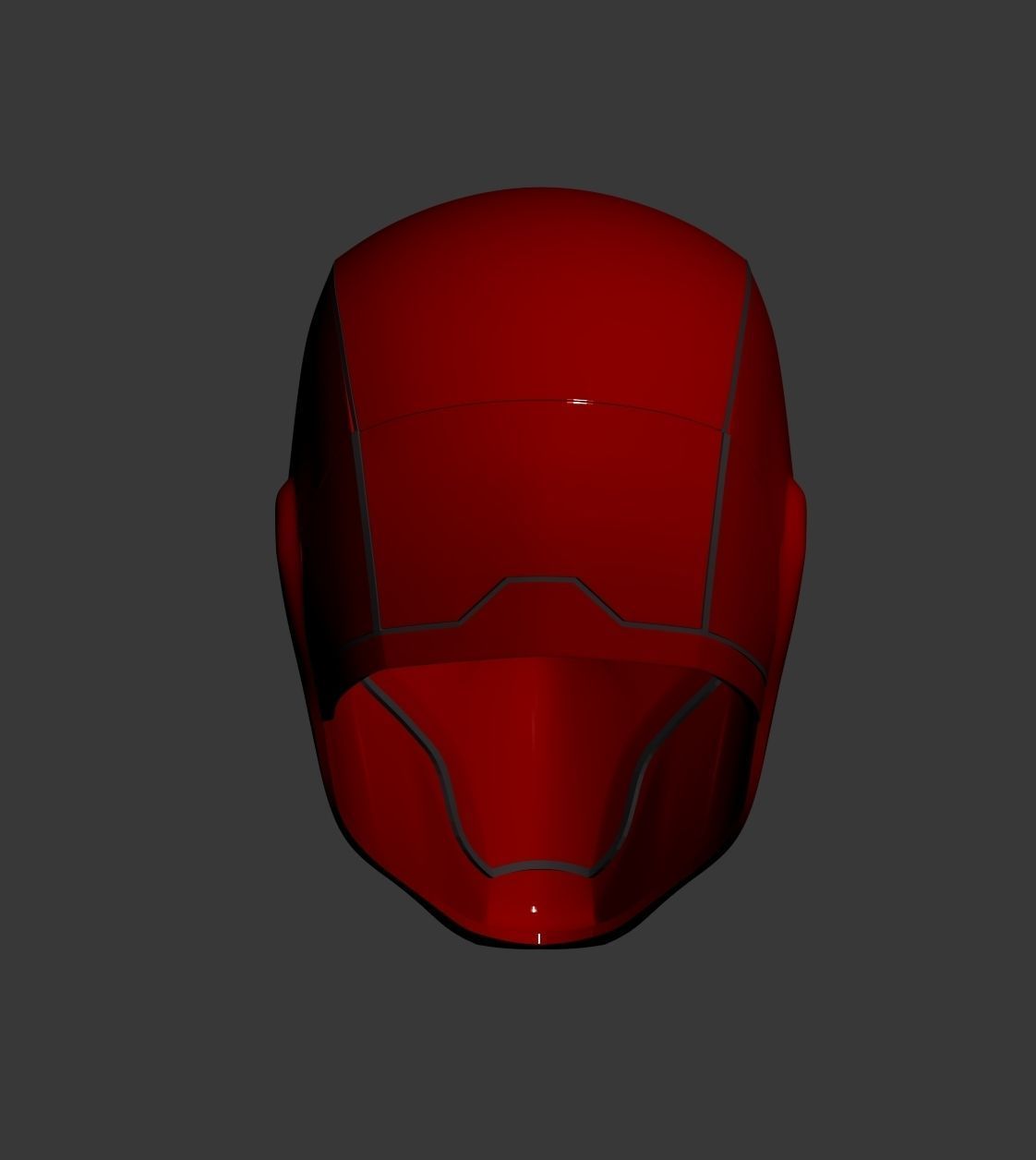 Red Hood Rebirth Helmet  3D print model_4