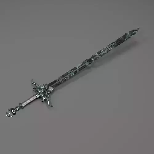 Sword Low-poly 3D model