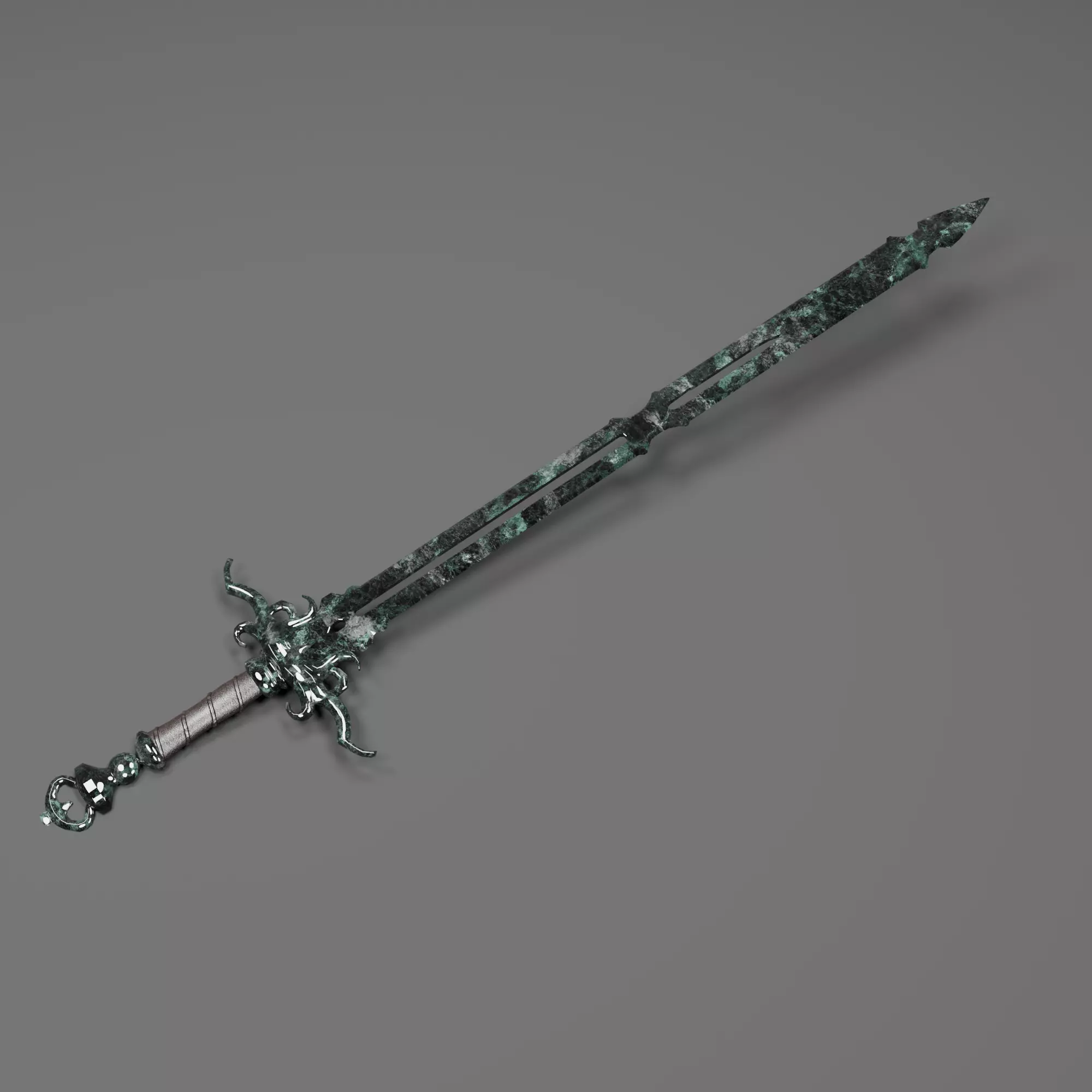 Sword Low-poly 3D model