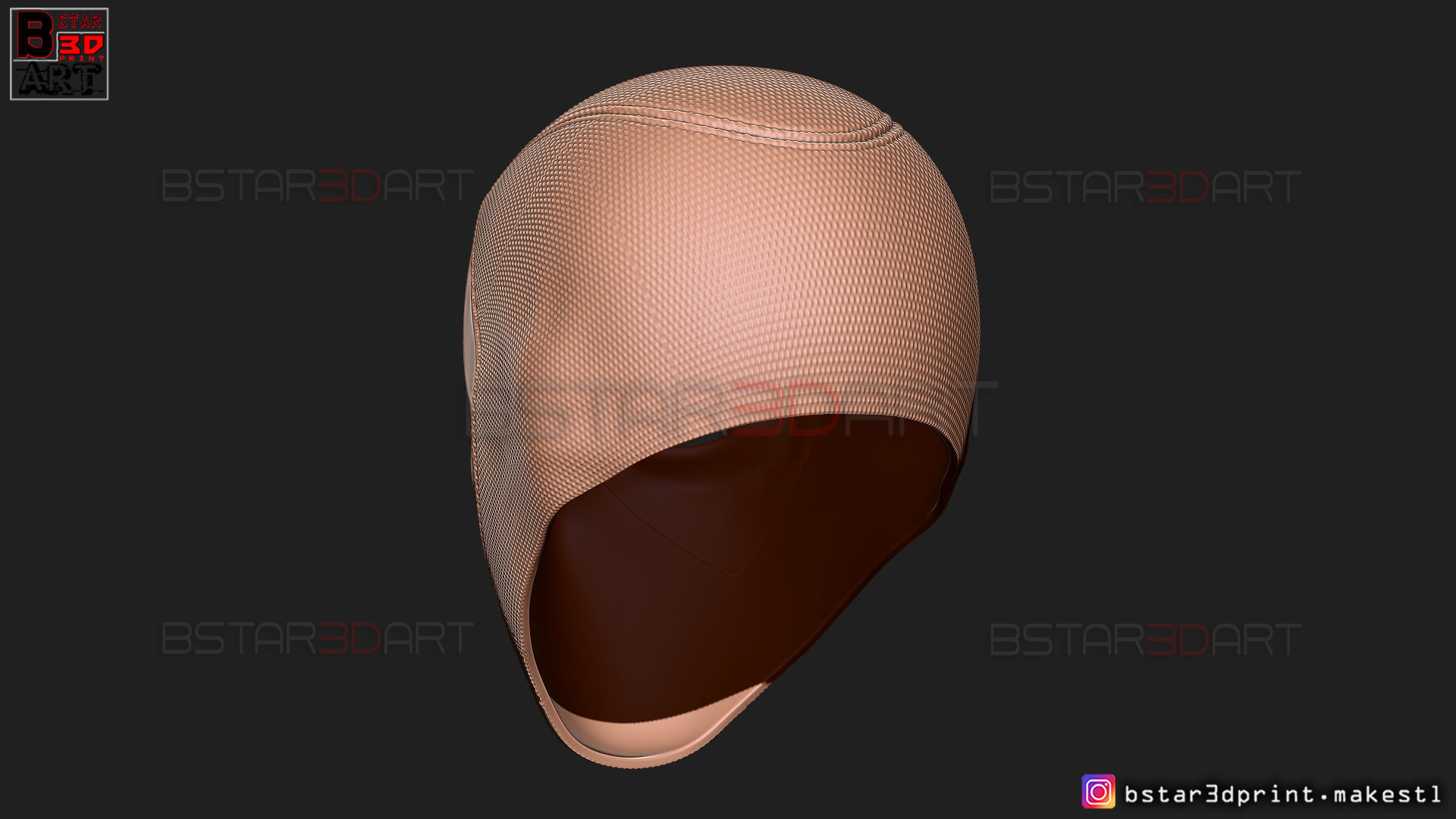 Deadpool Mask - Marvel comics 3D print model_22