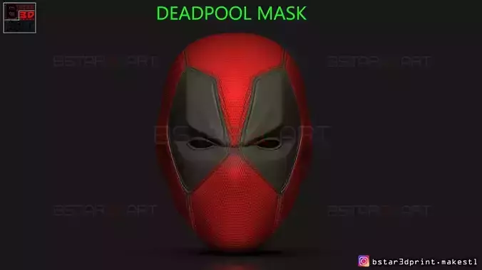 Deadpool Mask - Marvel comics