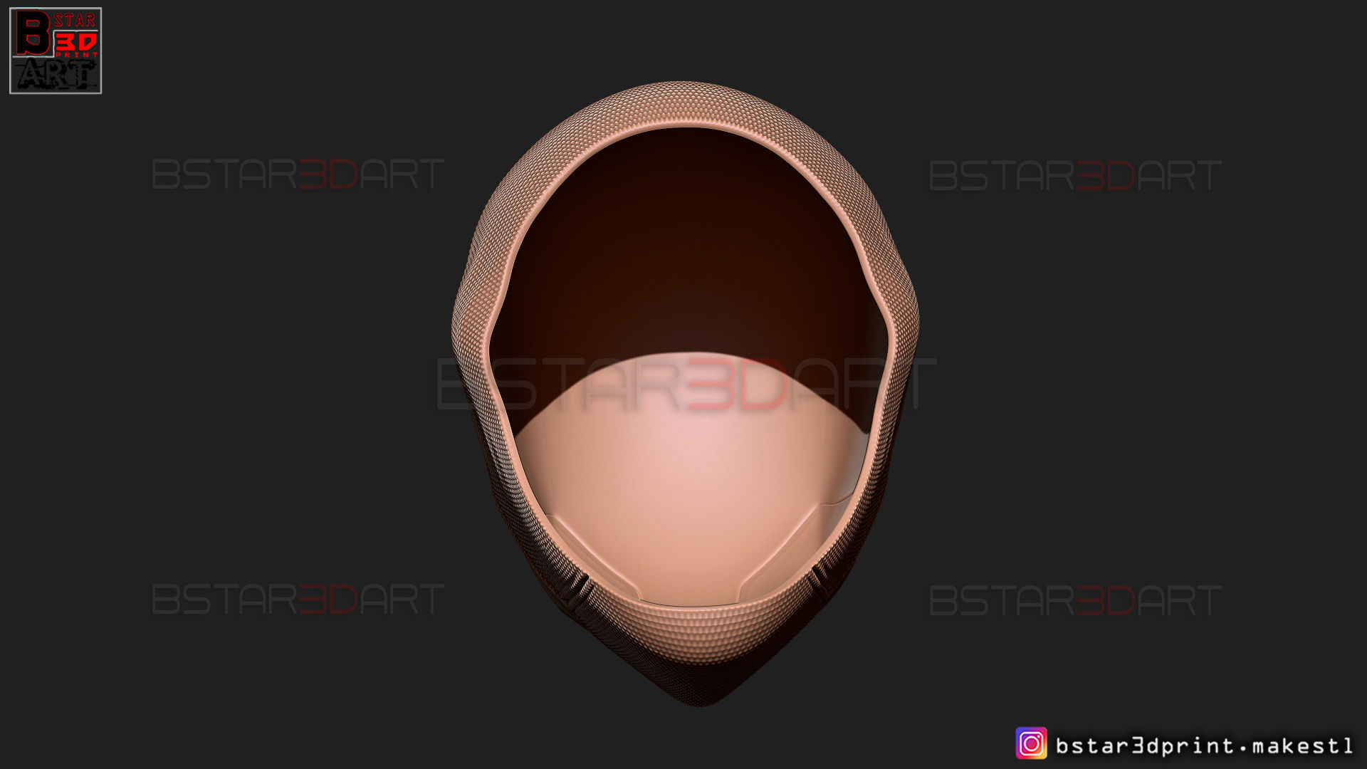 Deadpool Mask - Marvel comics 3D print model_24