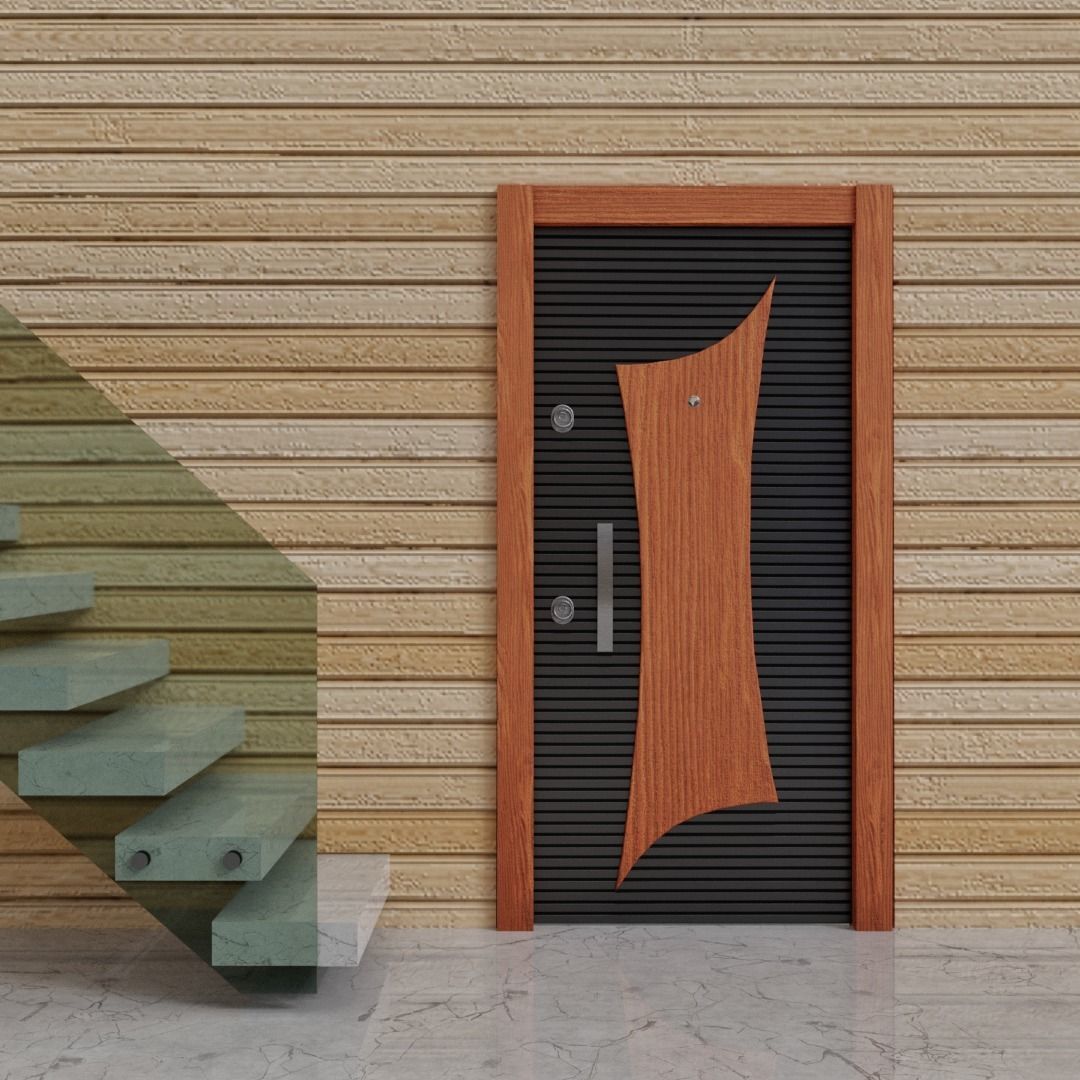 collection of 3 modern doors _5