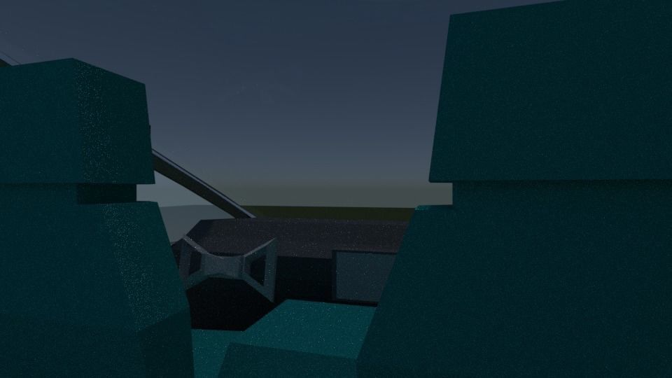 Testa Cybertruck low poly Low-poly 3D model_2