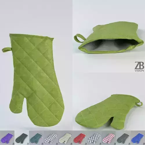 Cooking glove 3D model