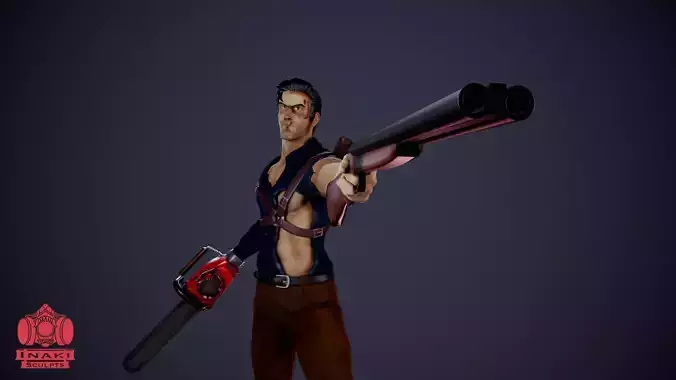 Ash Williams 3D print model