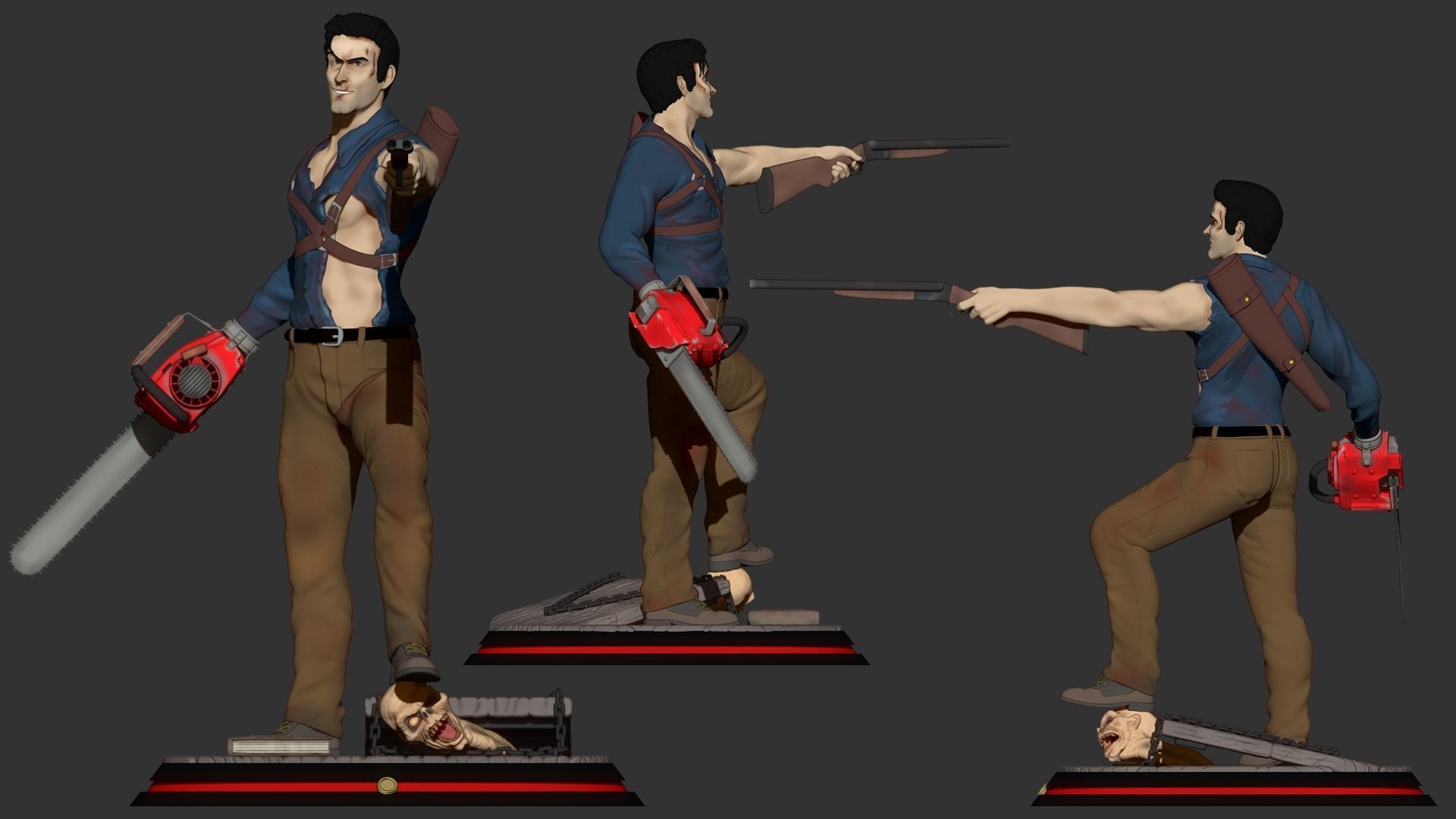 Ash Williams 3D print model_4