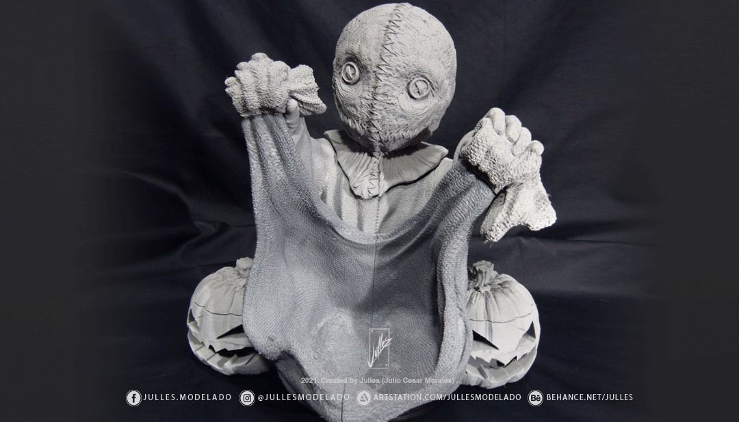 Trick r Treat V02 Candypot 3D print model_5