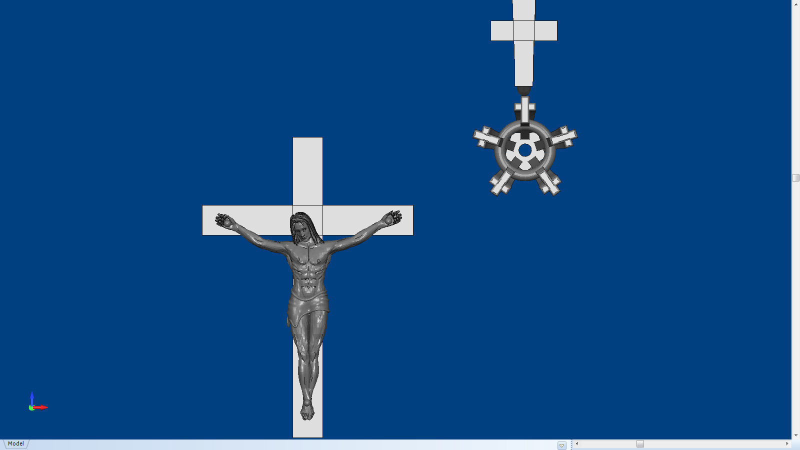 Hindu Gods Statues Murti lot 02 3D print model_6