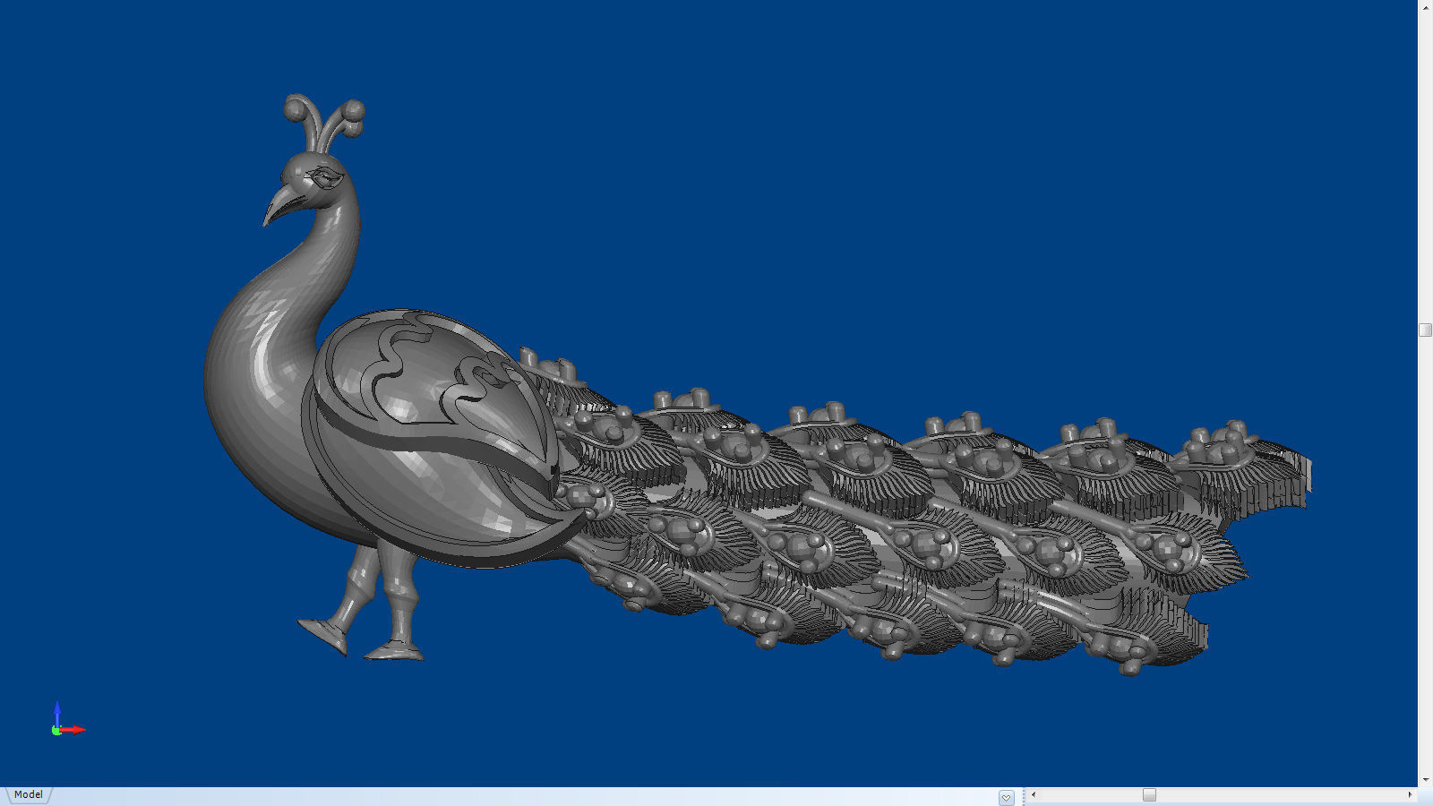 Hindu Gods Statues Murti lot 02 3D print model_5