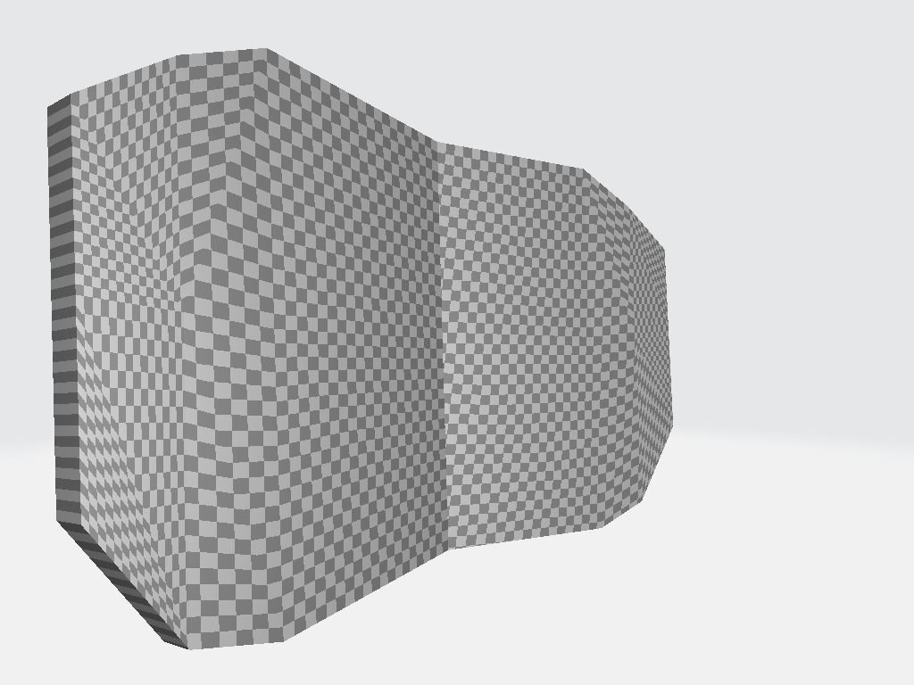 Military Velcro Plexus Top Low-poly 3D model_14