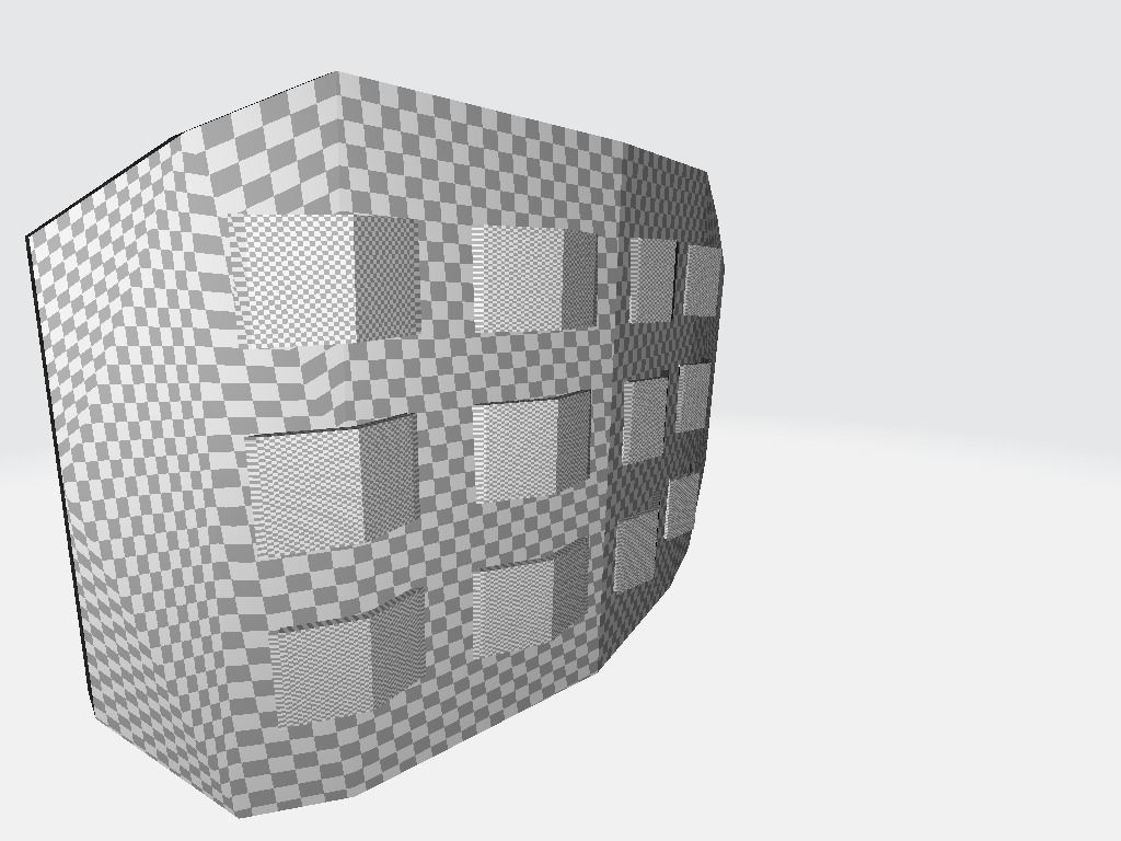 Military Velcro Plexus Top Low-poly 3D model_12