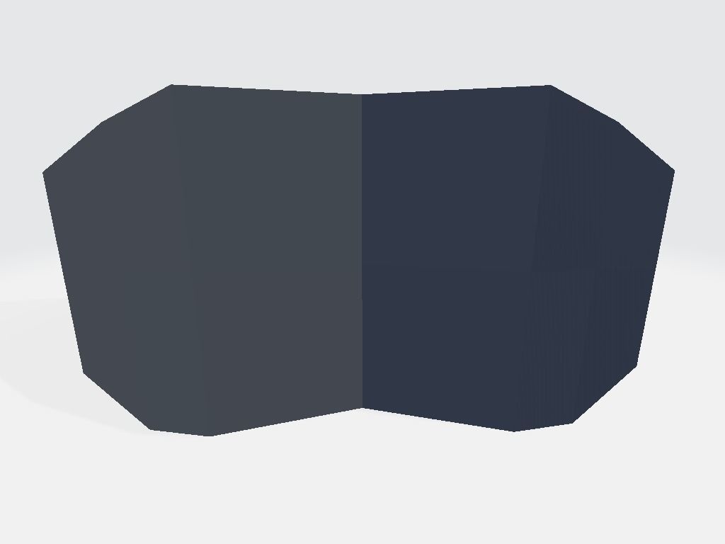 Military Velcro Plexus Top Low-poly 3D model_5