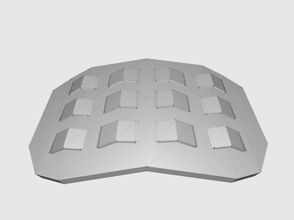 Military Velcro Plexus Top Low-poly 3D model_10